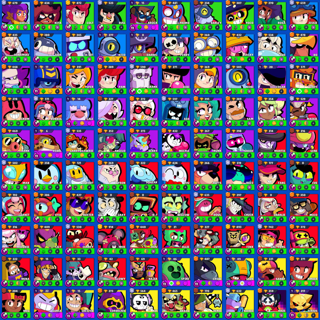 100 BRAWLERS 44K