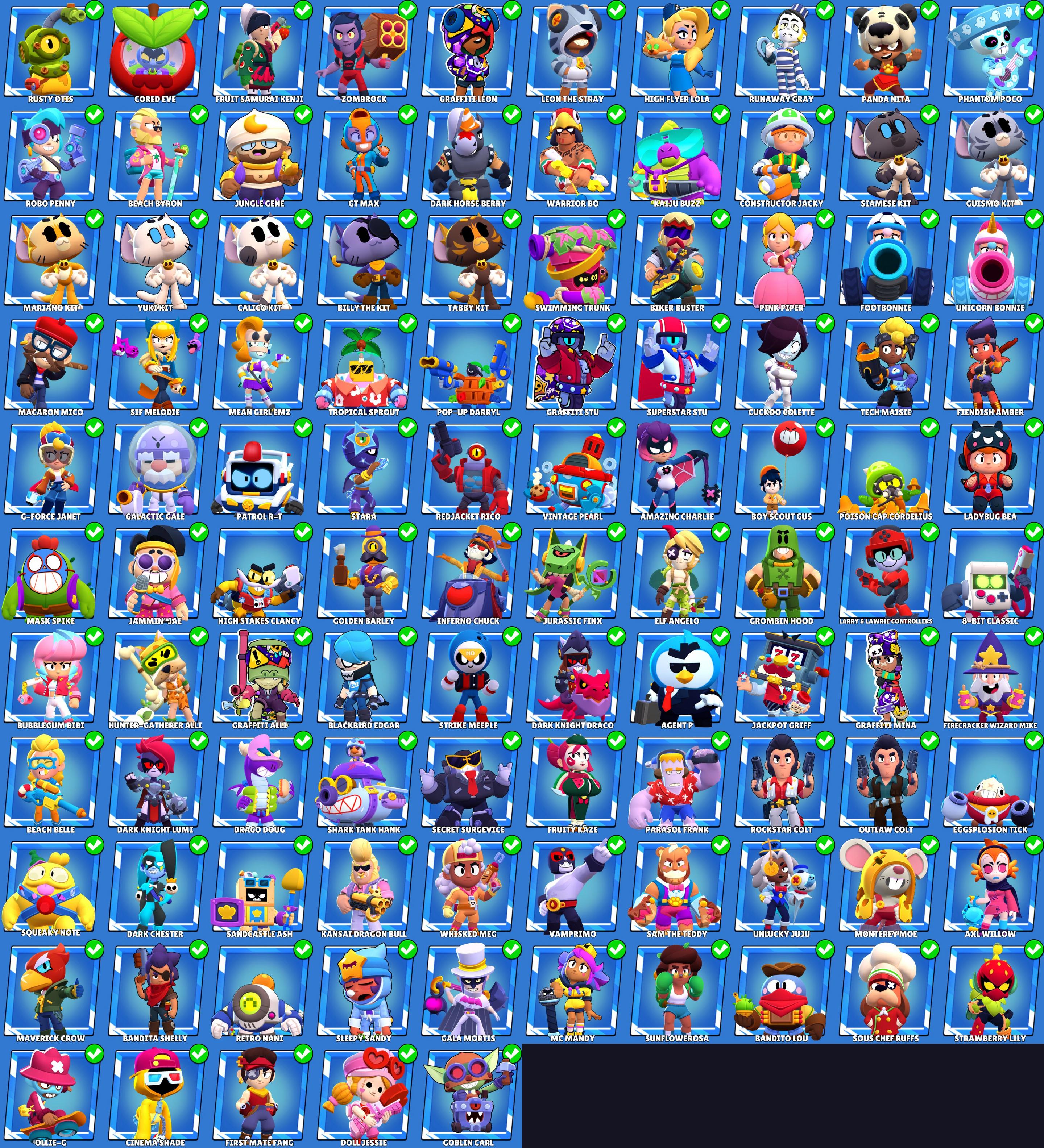 102 BRAWLERS 100K