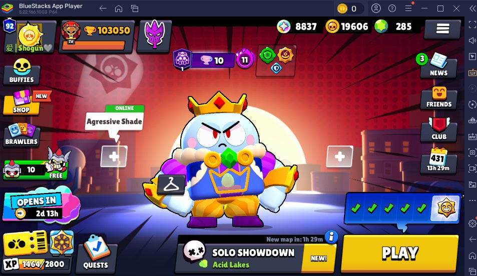 96 MAX BRAWLERS 103K