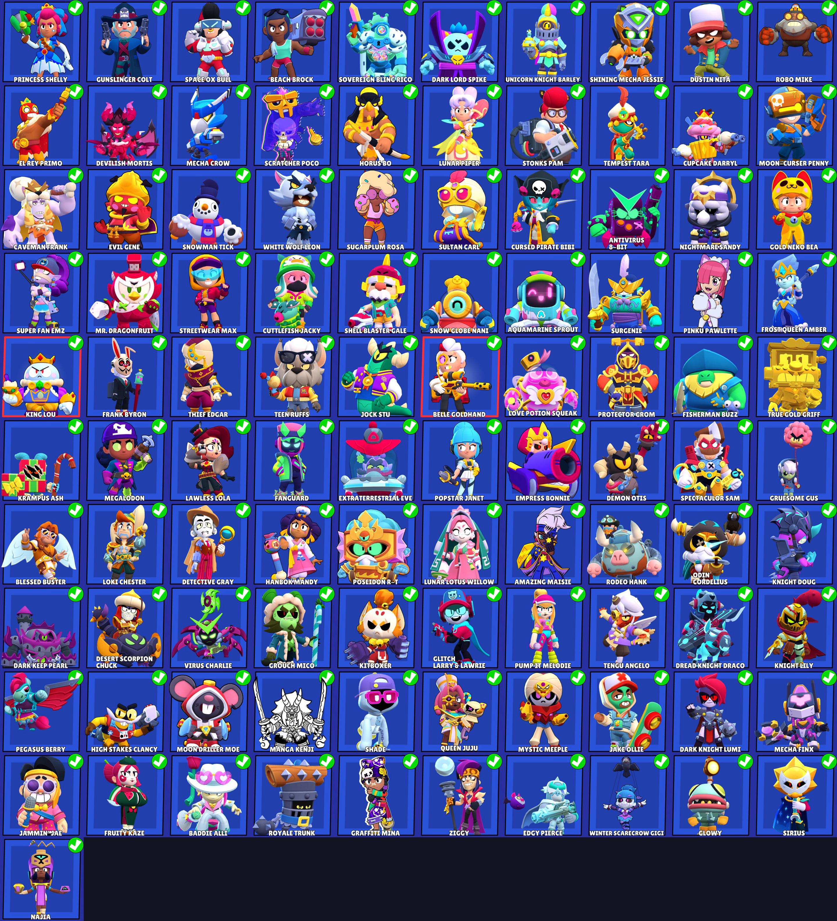 96 MAX BRAWLERS 103K