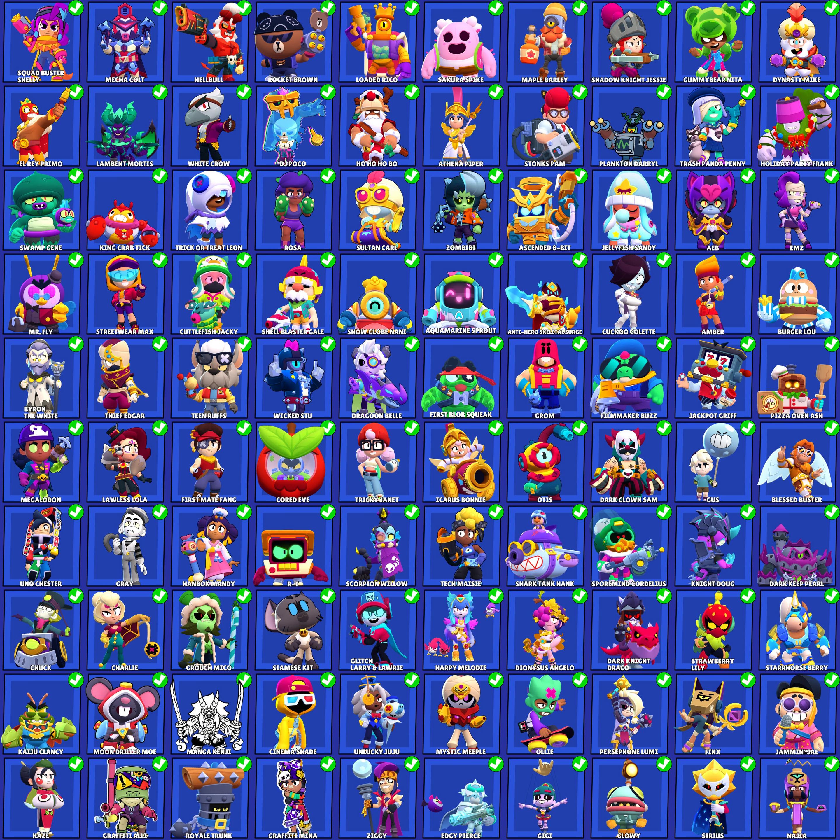 100 BRAWLERS 44K