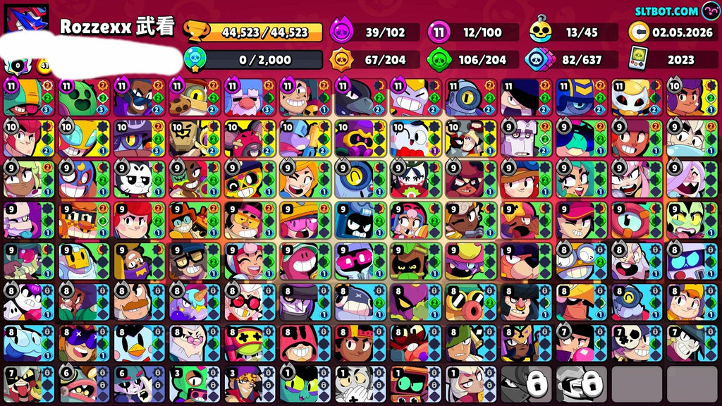 100 BRAWLERS 44K